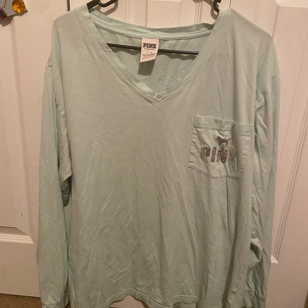 Pink Victoria’s Secret shirt